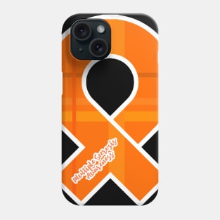 Multiple Sclerosis Awareness Ribbon Phone Case