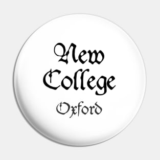 Oxford New College College Medieval University Pin