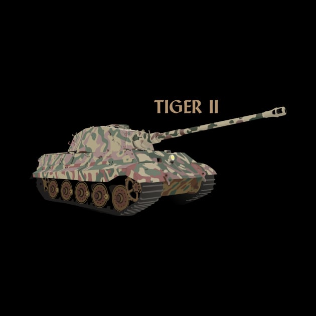 Tiger II German WW2 Battle Tank by NorseTech