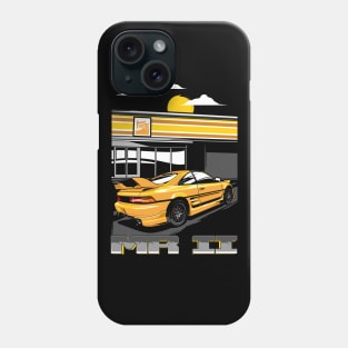 Toyota MR2 Yellow Phone Case