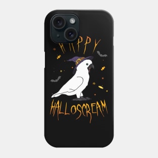 Happy Halloscream Cockatoo Phone Case