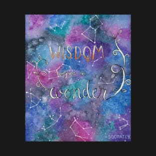 Wisdom Begins in Wonder T-Shirt