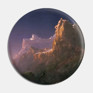 Prometheus Bound by Thomas Cole Pin