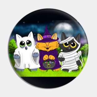 Trick or treating kittens Pin