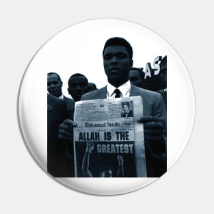 Muhammad Ali Allah is the Greatest Pin