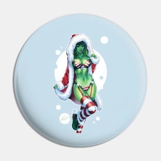 Santa's Goblin Pin