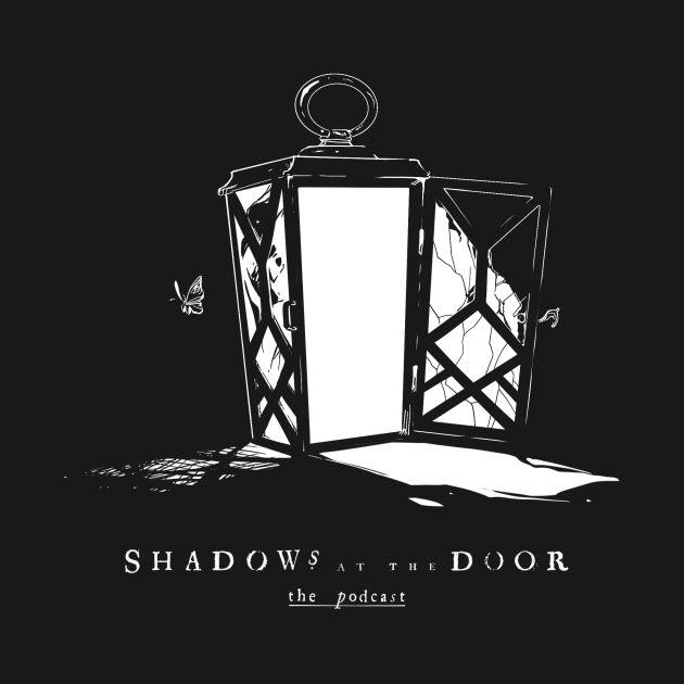 Old Edgar's Lantern by Shadows at the Door