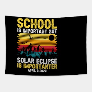 School Is Important Solar Eclipse Is Importanter Tapestry