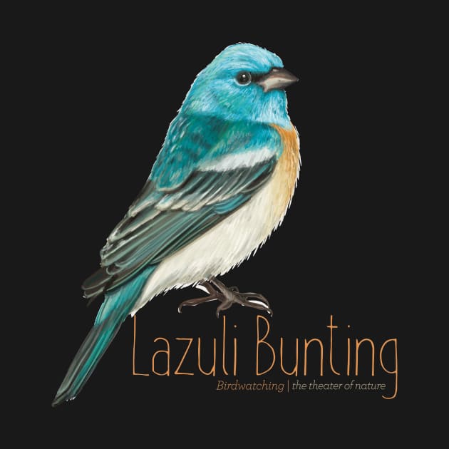 Bird - Lazuli Bunting - birdwatching by OutfittersAve