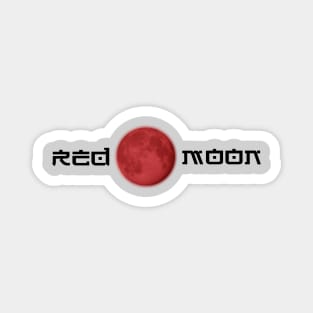 Red moon Magnet