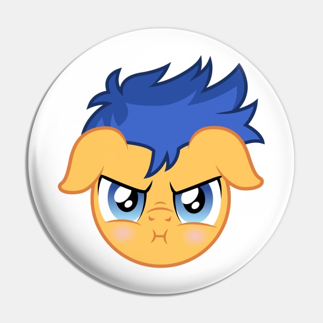 Flustered Flash Sentry Pin by CloudyGlow