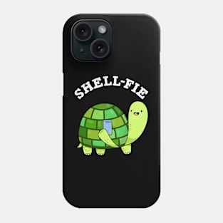 Shell-fie Cute Tortoise Selfie Pun Phone Case