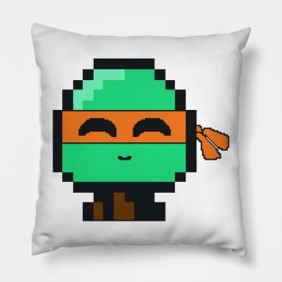 Orange Ninja Turtle Squish bud Pillow