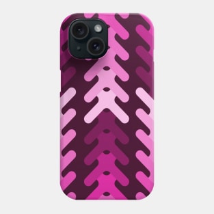 Hot pink arrow heads Phone Case