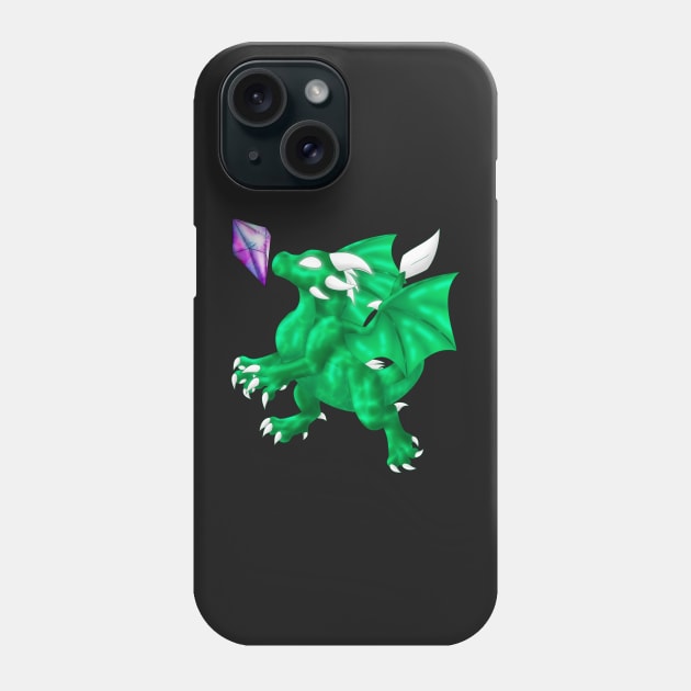 GemBabs: Elemental Dragon (Earth) Phone Case by spyroid101