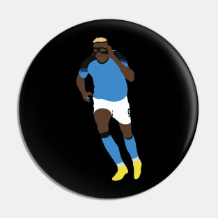 Victor Osimhen Napoli No. 9 Pin