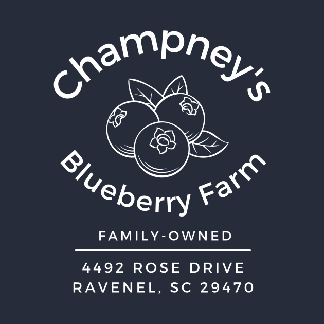 Champney's Blueberry Farm (white letters) by Brews 2 Go