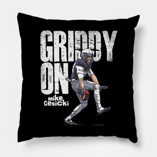 Mike Gesicki New England Griddy On Pillow