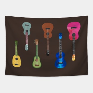 Ukulele Set Tapestry