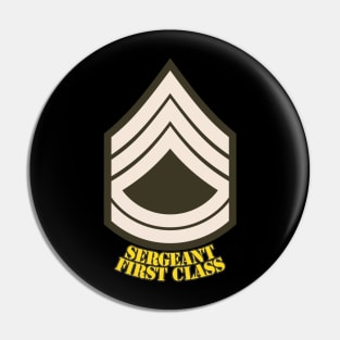 Sergeant First Class Pin