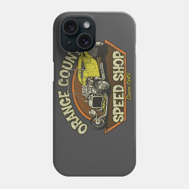 Orange County Speed Shop 1949 Phone Case by JCD666