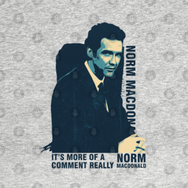 Discover Norm Macdonald retro blue - Norm Macdonald - T-Shirt