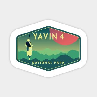 Yavin 4 National Park Magnet