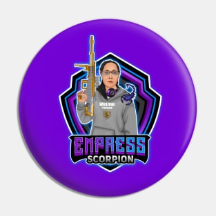 EmpressSCORPION Gaming Logo Pin