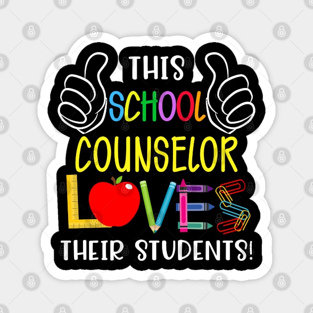 Funny Cute School Counselor Gift Magnet by JPDesigns