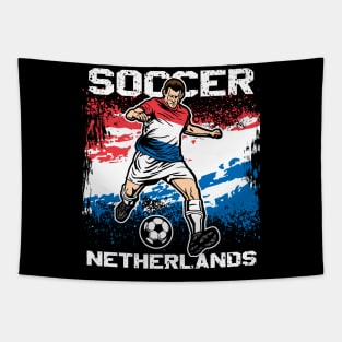 Netherlands Futbol Soccer Tapestry