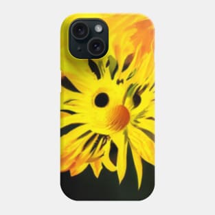 Sunflower Retro Artificial Intelligence Arts Phone Case