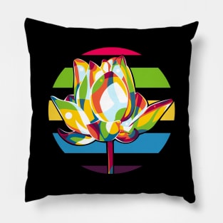 The Lotus Flower Pillow