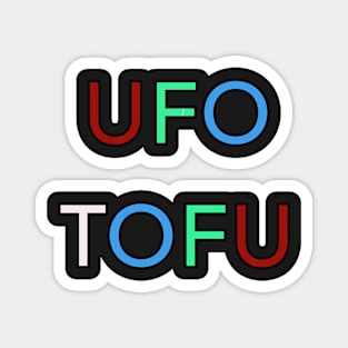 UFO TOFU PALINDROME 1 Magnet