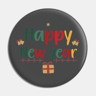 christmas is approaching santa, Happy New year Pin