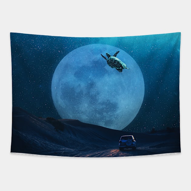 DEEP SEA GALAXY. Tapestry by LFHCS