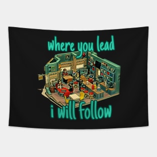 Favorite Diner - Where you lead I will follow Tapestry