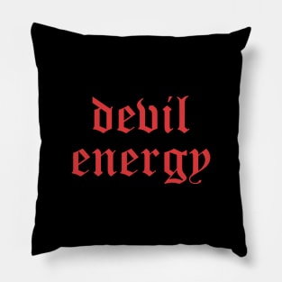 Devil Energy Pillow