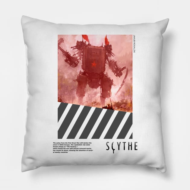scythe! Pillow by k4k7uz
