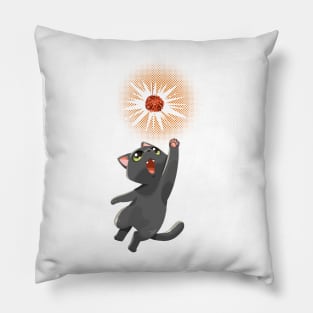 Cat Holic - Black Cat Jumping Pillow