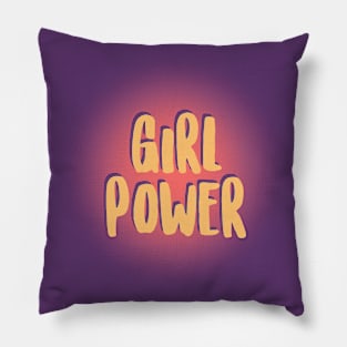 GIRL POWER  feminism women rights Pillow