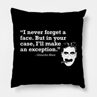 Groucho Quote Pillow