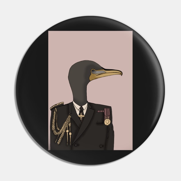 Royal Navy Cormorant Pin by JemmaSharpe