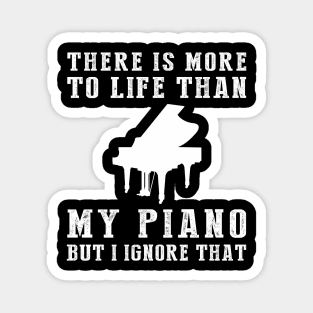 Piano Ignorance T-Shirt Magnet