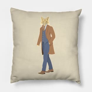 fox detective Pillow