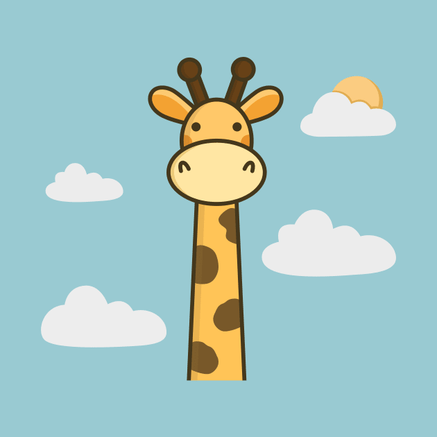 Kawaii & Cute Giraffe by wordsberry