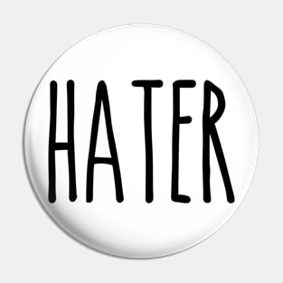 Lil Hater Pin