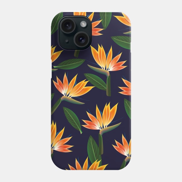 Bird of Paradise Phone Case by nickemporium1