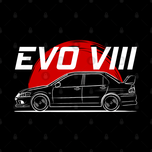 EVO 8 Racing Lancer Evolution VIII by GoldenTuners