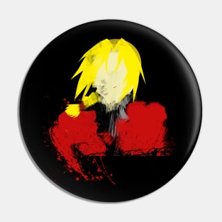 Splatter Edward Elric Pin