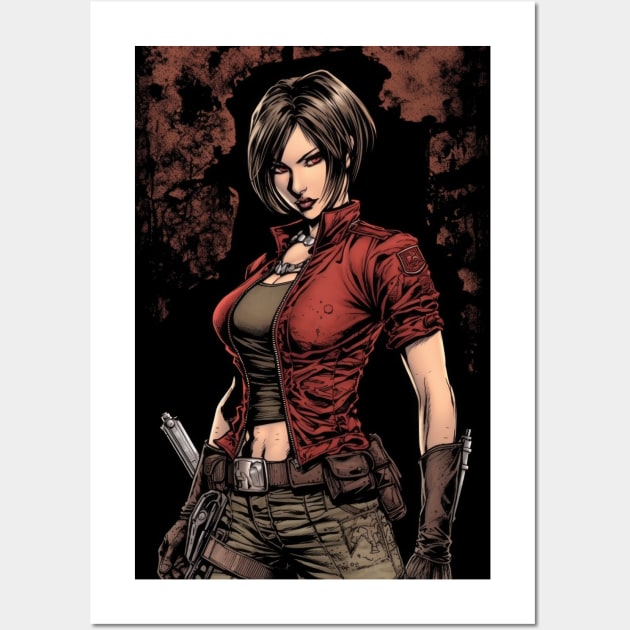 Resident Evil 4 Ada Wong  Resident evil girl, Ada resident evil